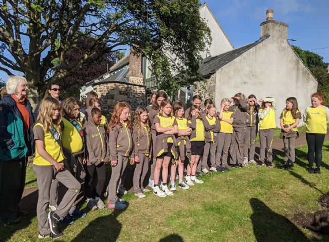 2022 Coronation Garden Brownies Tree Planting Jubilee